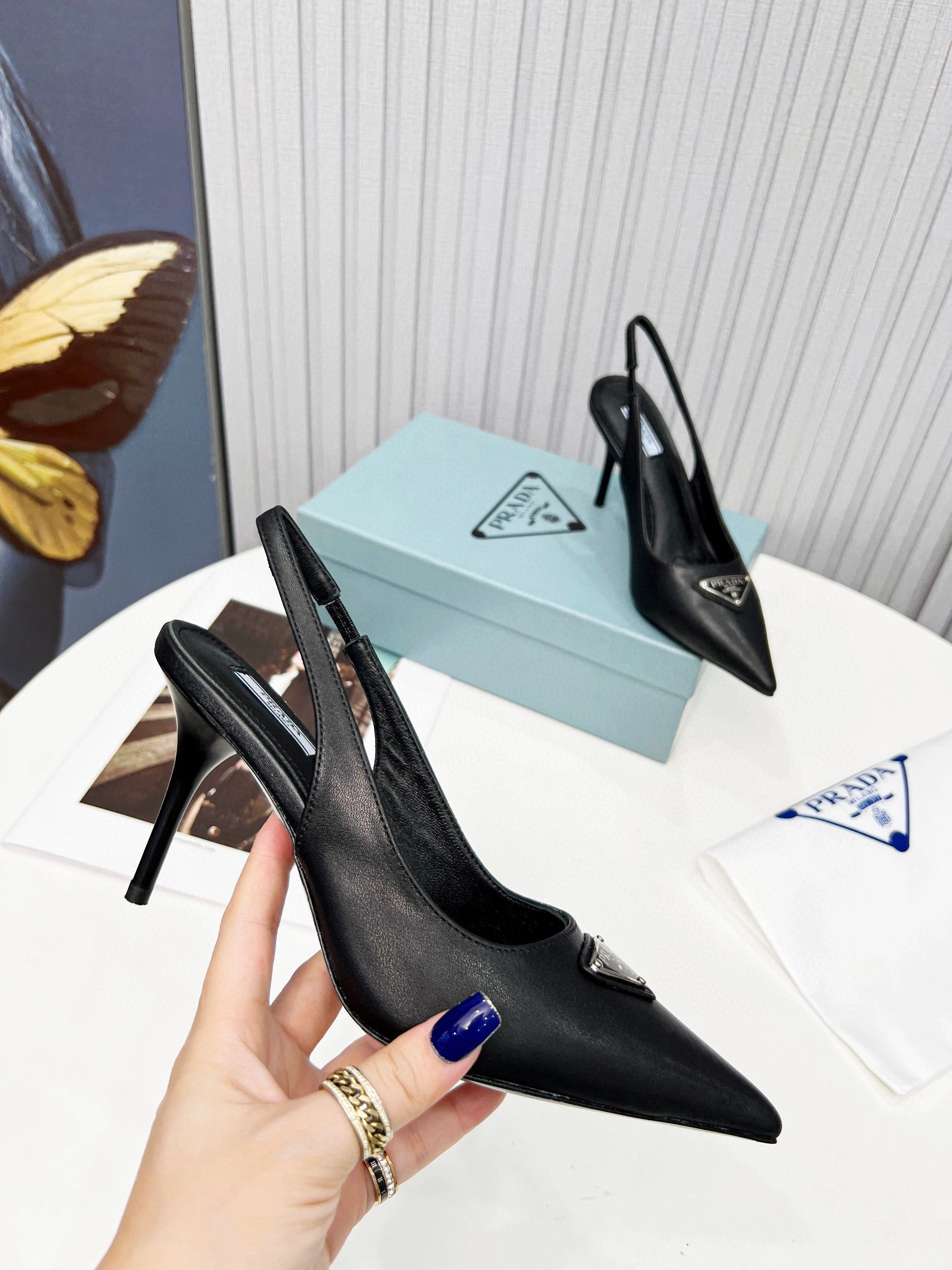 &coco- heel height 8.5cm Calfskin Sheepskin item:B-X198J2023